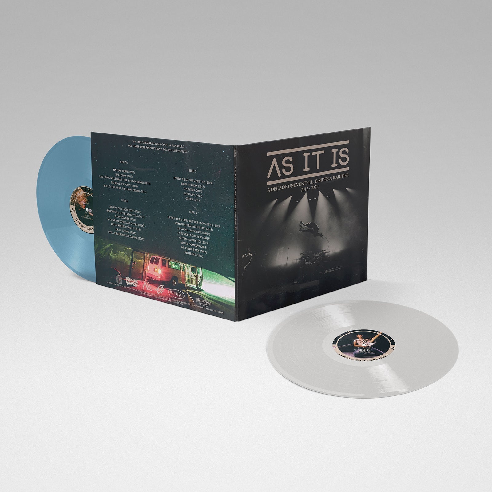 As It Is Decade Uneventful double vinyl record set featuring B-sides and rarities