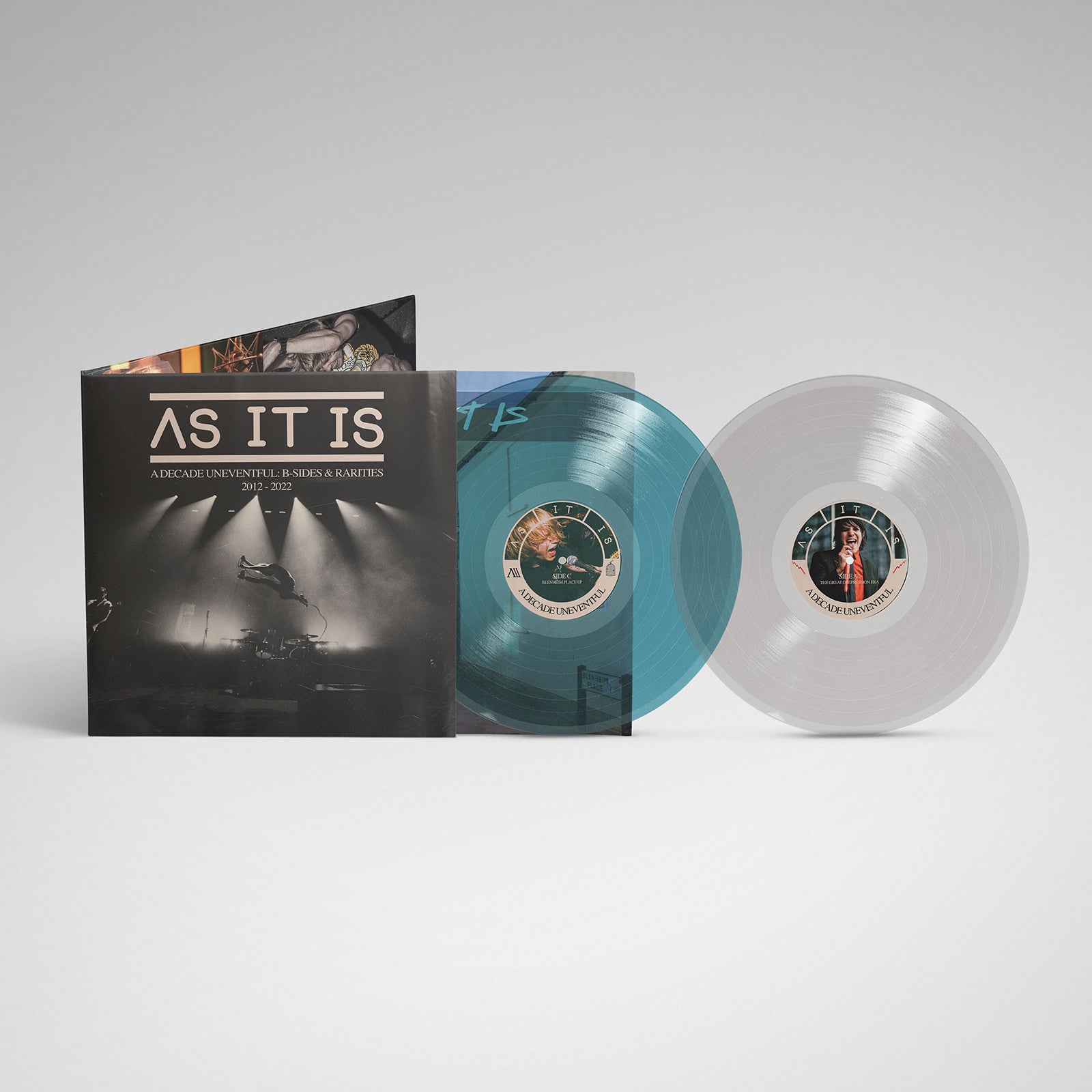 Vinyl record set of As It Is - A Decade Uneventful double vinyl collection