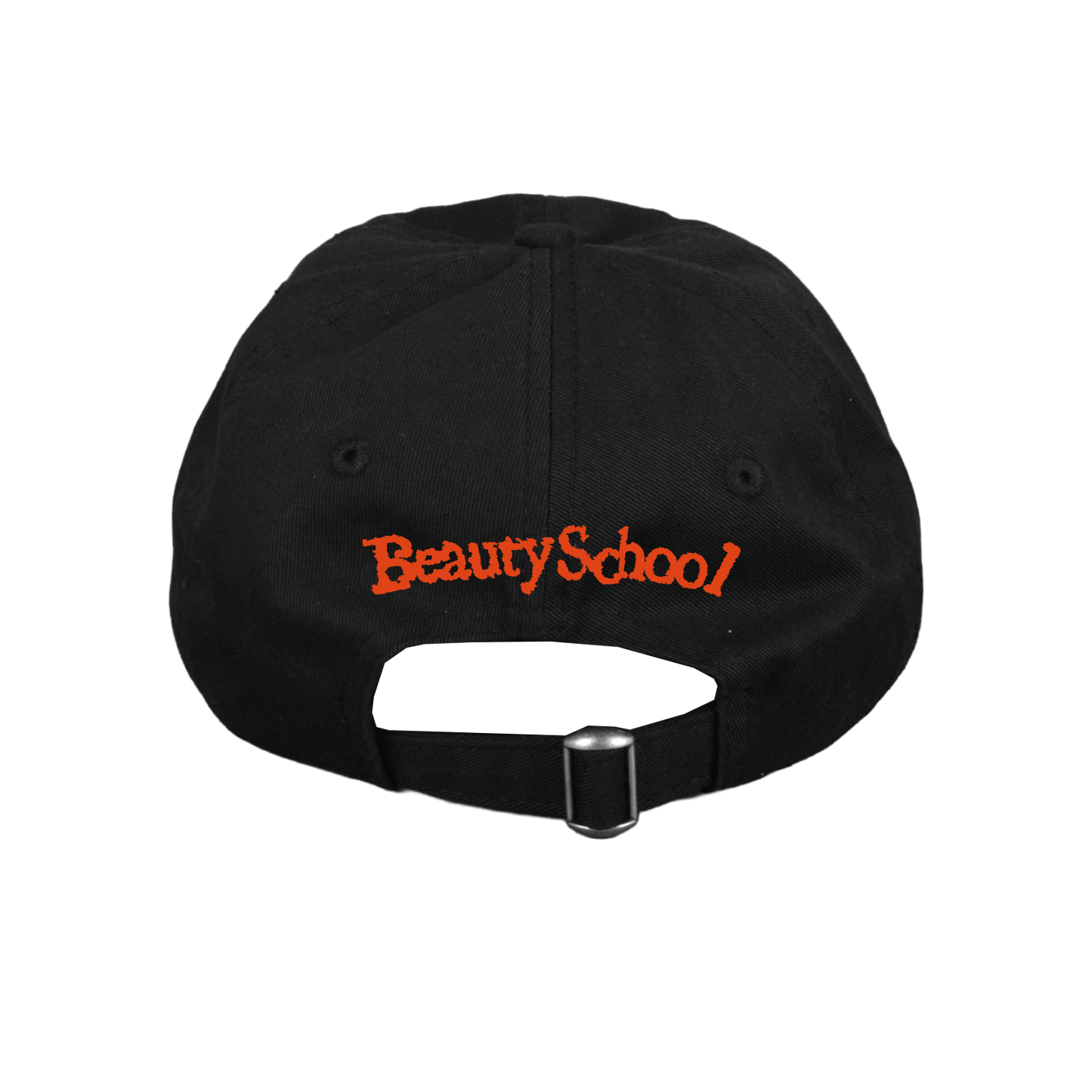 Beauty School Plane Cap in black, stylish beauty school baseball cap for men and women