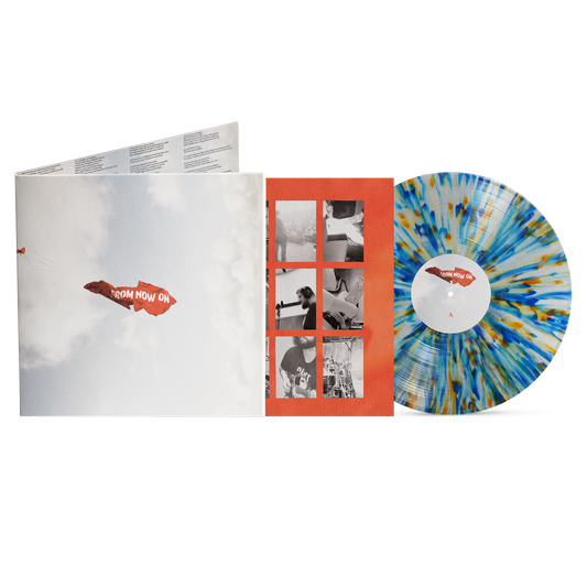 Beauty School From Now On LP vinyl record with colorful splatter design, slam dunk music album