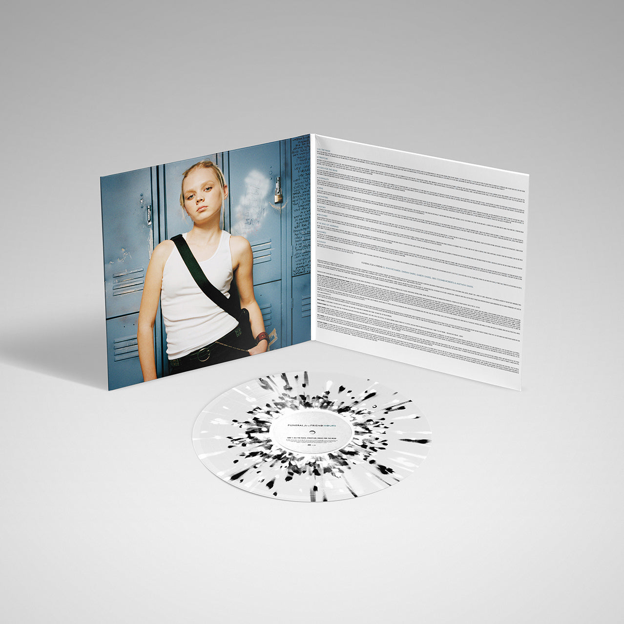 Euphoria soundtrack vinyl record from Funeral For a Friend 20th Anniversary Slam Dunk Exclusive