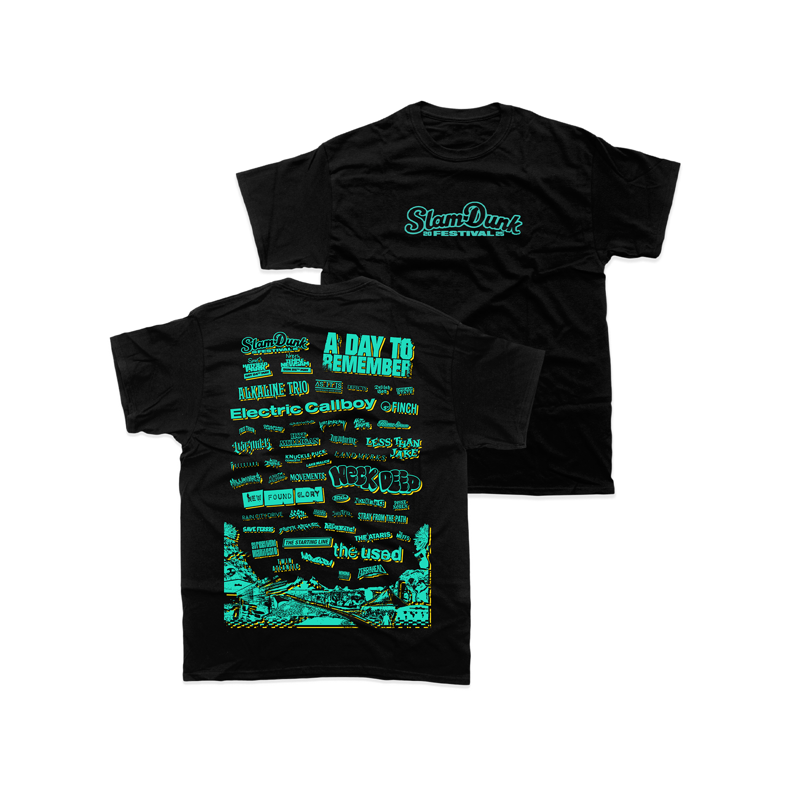 Black Slam Dunk Festival T-shirt for Kids 2025 Event T-shirt in black color