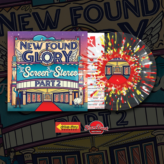 New Found Glory vinyl record album From the Screen to Your Stereo 2 displayed