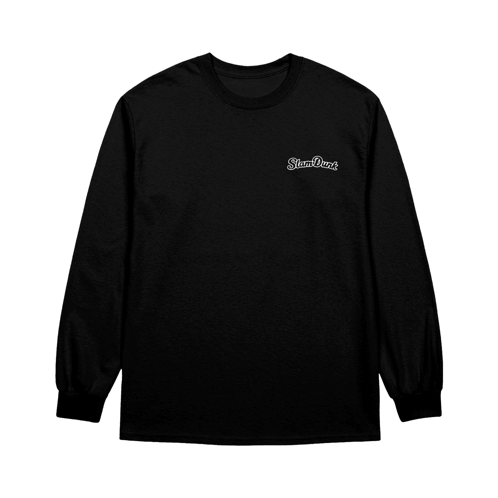SLAM DUNK - LOGO LONGSLEEVE (BLACK) – Slam Dunk World SLAM DUNK - LOGO LONGSLEEVE (BLACK) – Slam Dunk World