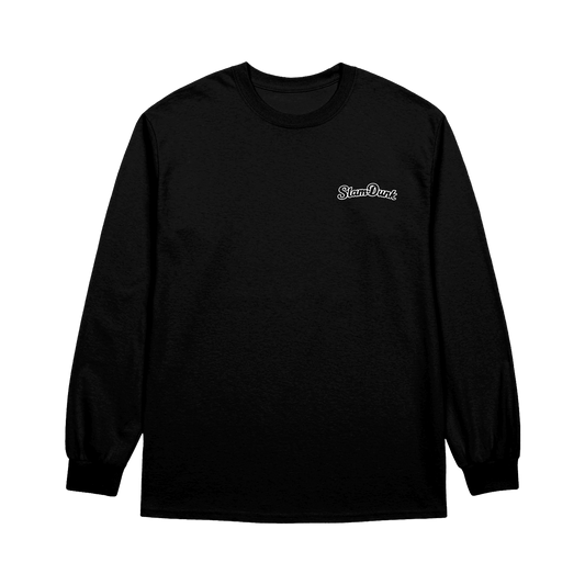 Black SLAM DUNK Logo Longsleeve made from soft combed cotton for ultimate comfort