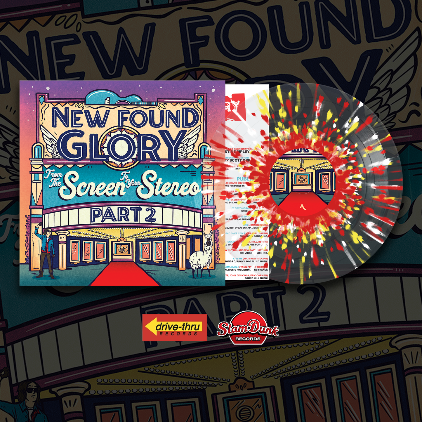 New Found Glory vinyl record from Slam Dunk Records and Drive-Thru Records Bundle