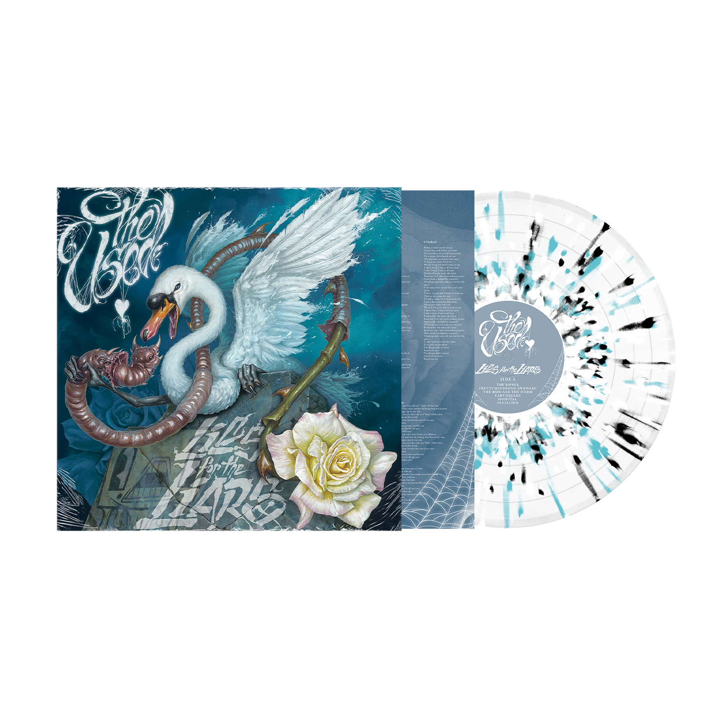 Pile for the Hares vinyl from The Used Slam Dunk UK/EU Exclusive Glass Clear Bundle