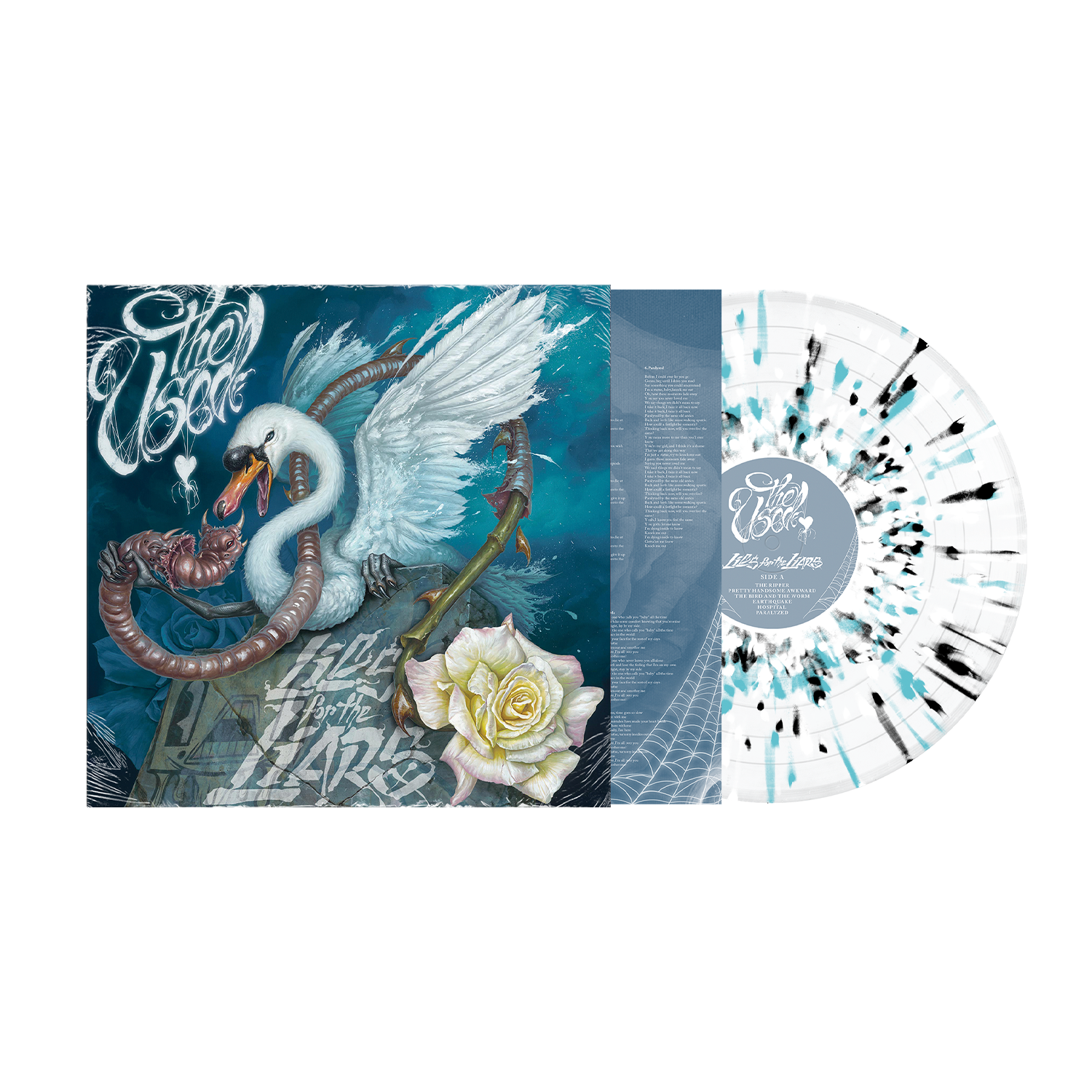 Pile for the Hares vinyl from The Used Slam Dunk UK/EU Exclusive Glass Clear Bundle
