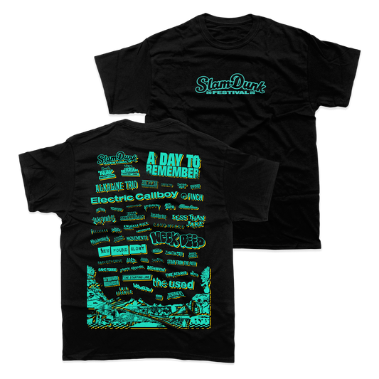 Black Slam Dunk Festival T-shirt for 2025 EVENT T-SHIRT (BLACK) product display