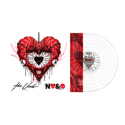 The Used – In Love and Death [25 Years of The Used, Slam Dunk UK/EU] Exclusive Glass Clear Vinyl w/ Slipmat