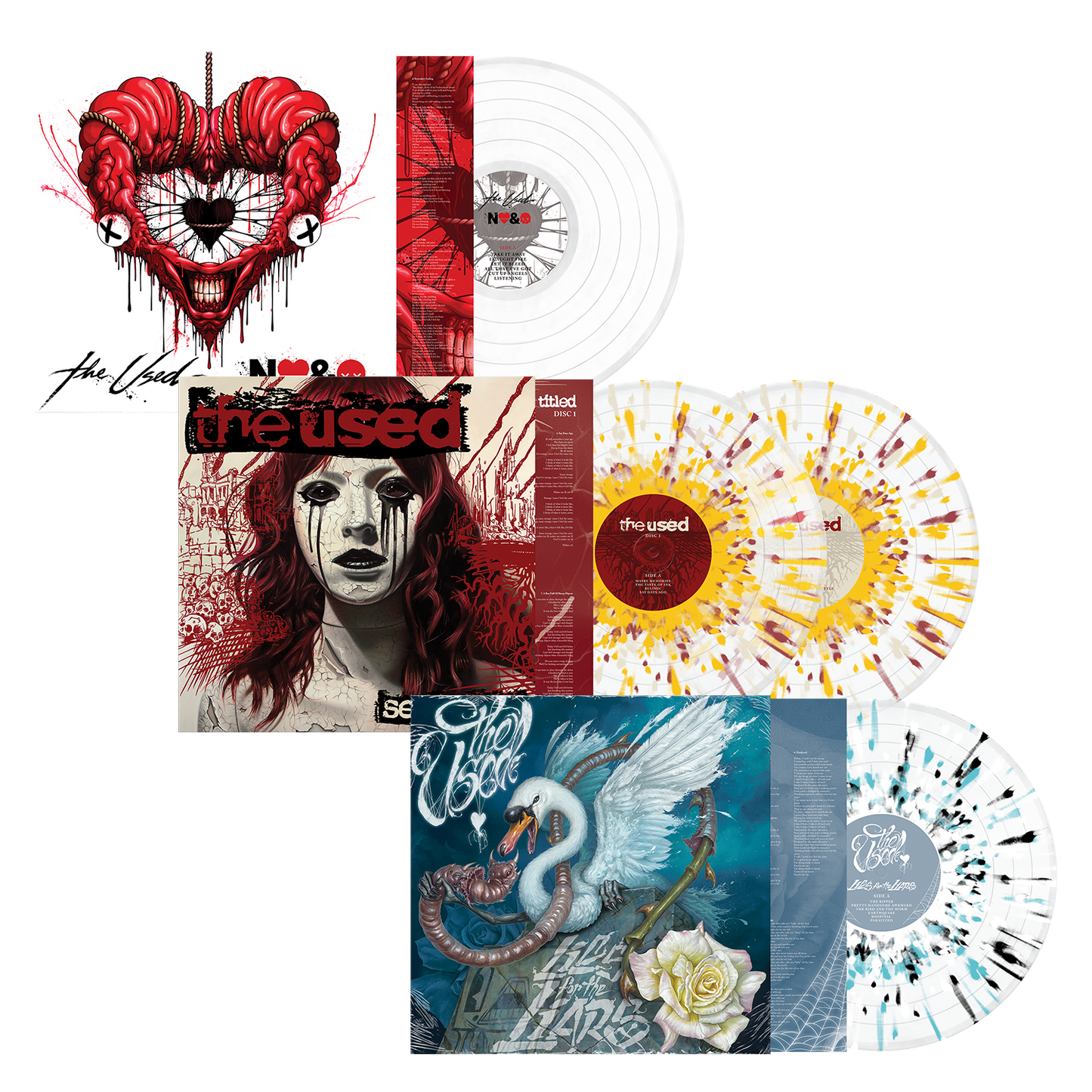 The Used [25 Years of The Used, Slam Dunk UK/EU Exclusive] Vinyl Bundle