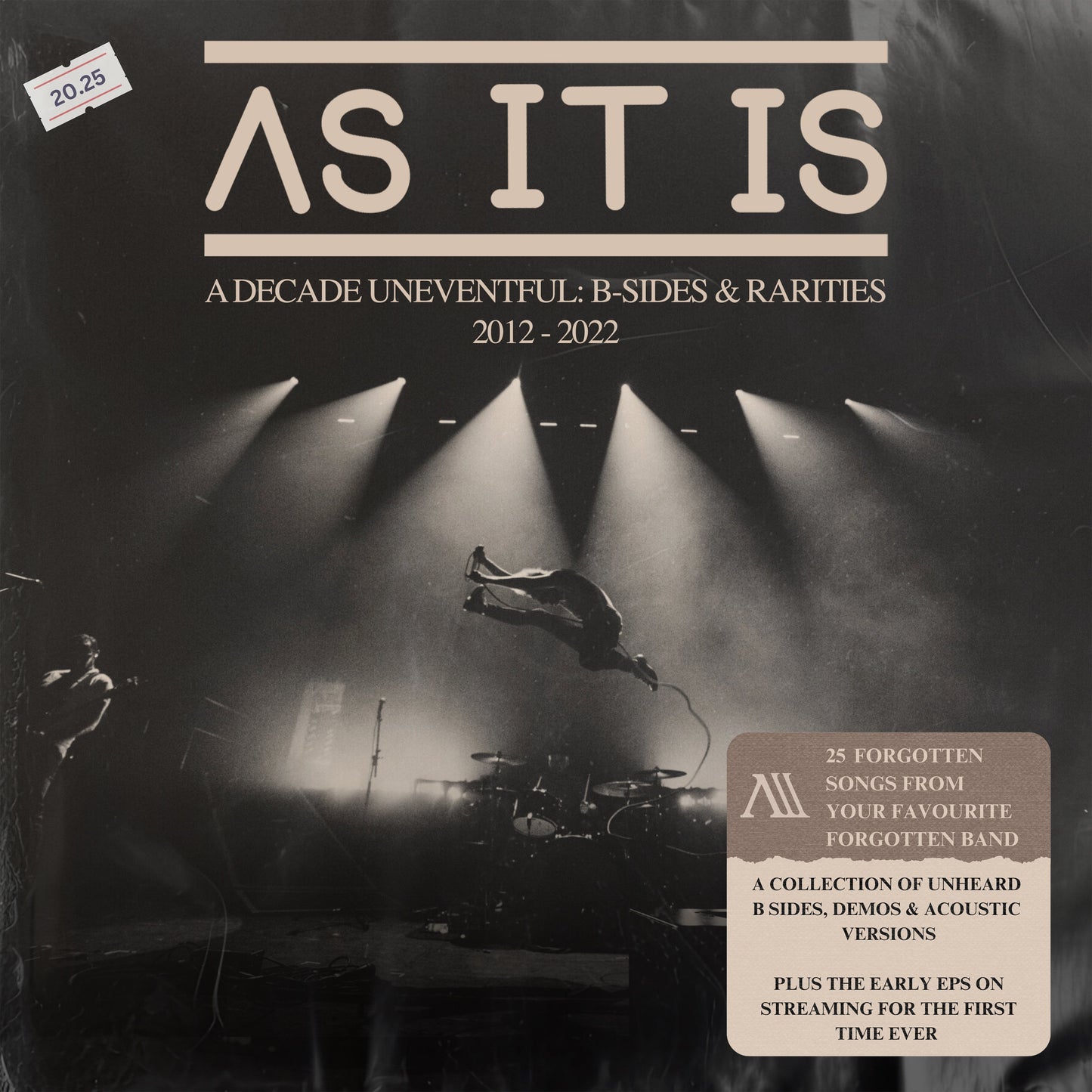 As It Is As It Is A Decade Uneventful pop-punk legends album cover digital release