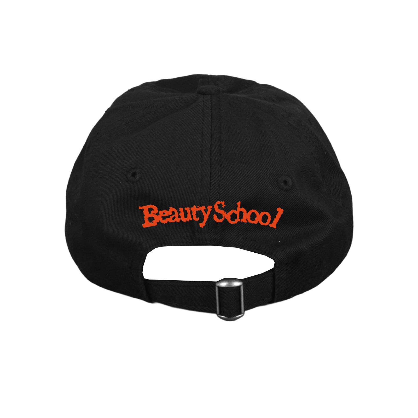 Beauty School Plane Cap in black, stylish beauty school baseball cap for men and women
