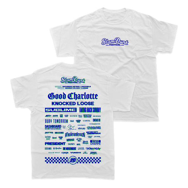 SDF26 LINEUP T-SHIRT (WHITE) – Slam Dunk World