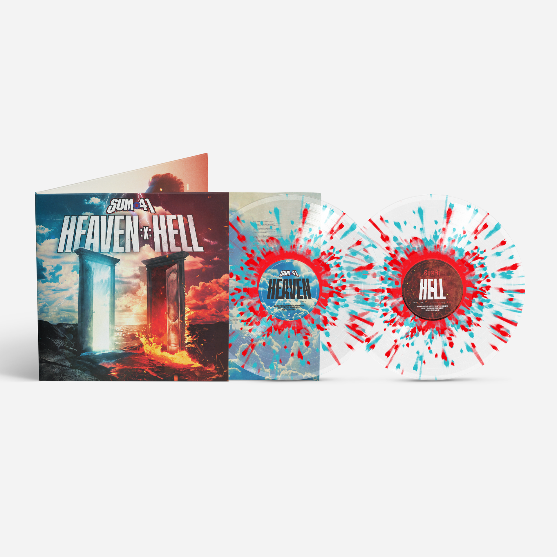 Sum 41 - Heaven:X: Hell Slam Dunk Exclusive LP (Hand – Slam