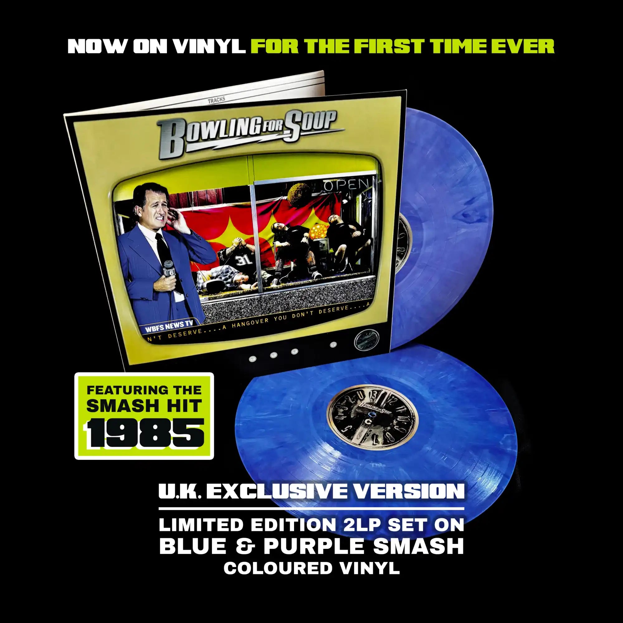 Bowling for Soup Slam Dunk 20 Year Anniversary Exclusive Double Vinyl Record Set