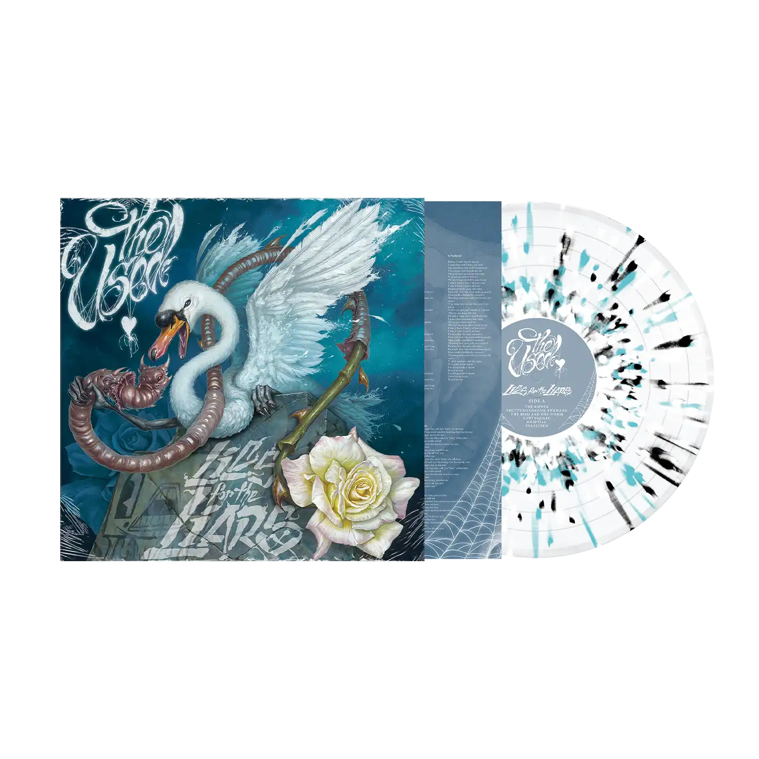 Pile for the Hares vinyl from The Used Slam Dunk UK/EU Exclusive Glass Clear Bundle