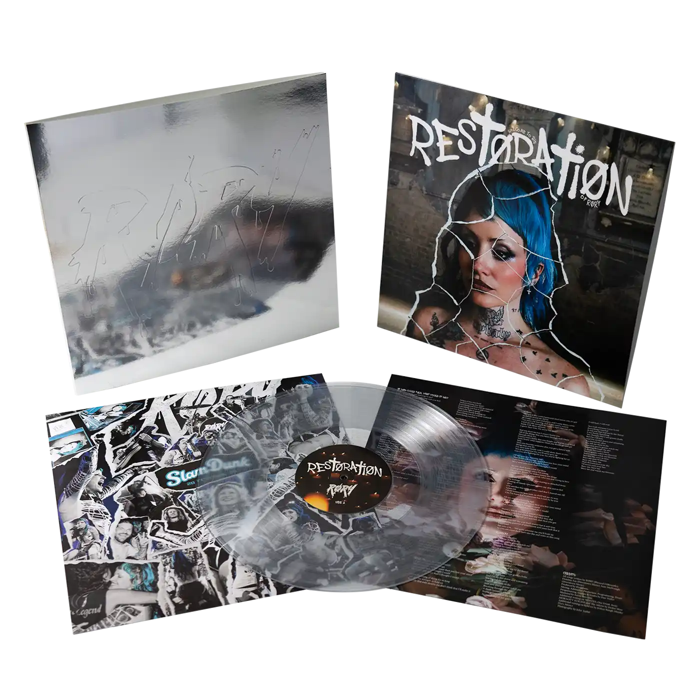 Restoration vinyl record set from RØRY, featuring Slam Dunk Exclusive design