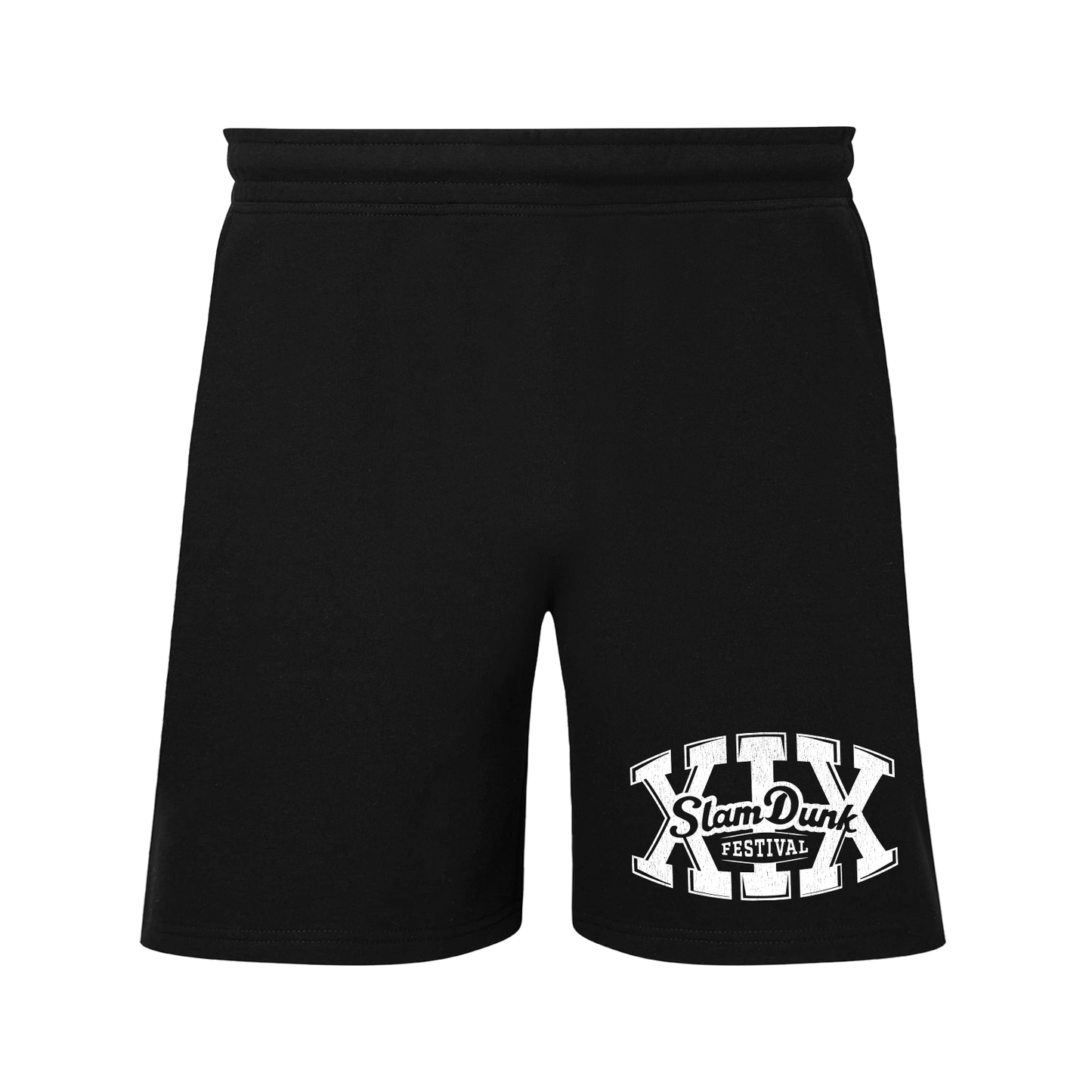 Black athletic shorts from XIX Shorts collection, perfect for active wear and sports