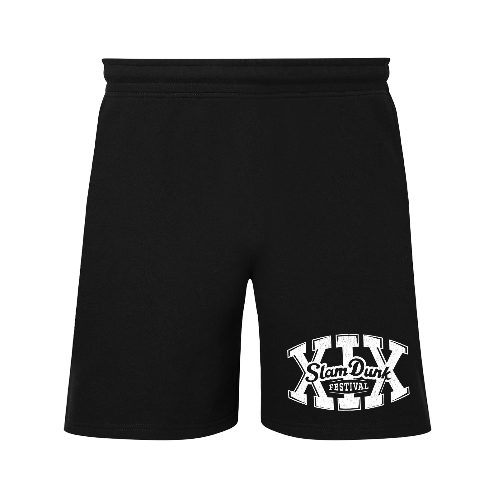 Black athletic shorts from XIX Shorts collection, perfect for active wear and sports