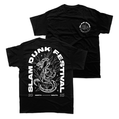 Black snake T shirt with snake design from Year of the Snake T Shirt CFV collection
